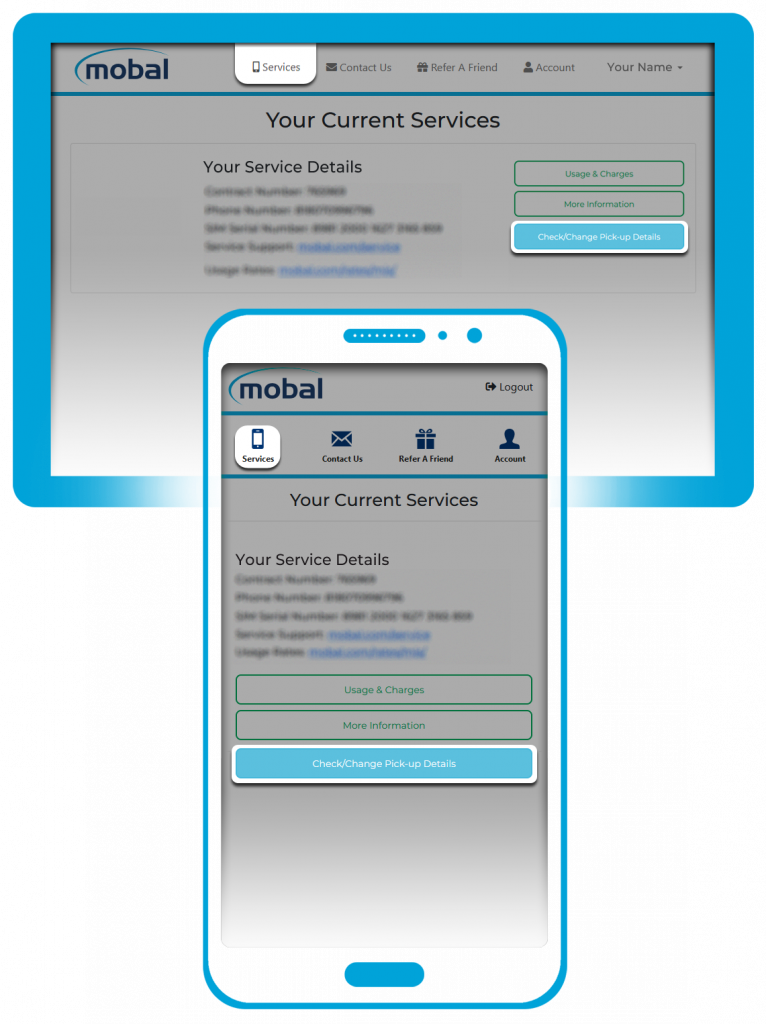 Collection Point Orders Mobal Support